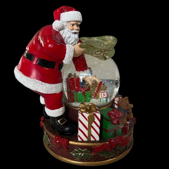 Bradford Exchange "Wishes Come True" Snow Globe w/ Lights + Music Thomas Kinkade - Picture 12 of 16